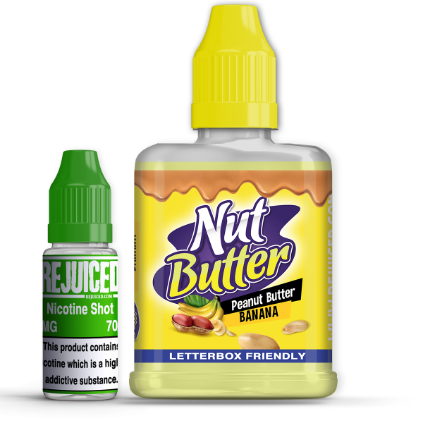 Banana Peanut Butter Jelly - NutButter Shortfill Banana Peanut Butter Jelly - NutButter Shortfill